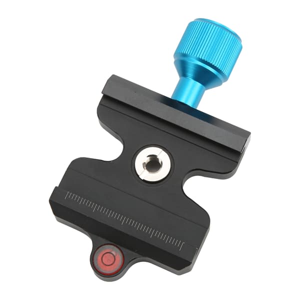 QR‑50C Quick Release Pladeadapter Holdbar Aluminiumlegering Stativ Kuglehoved Monteringsadapter