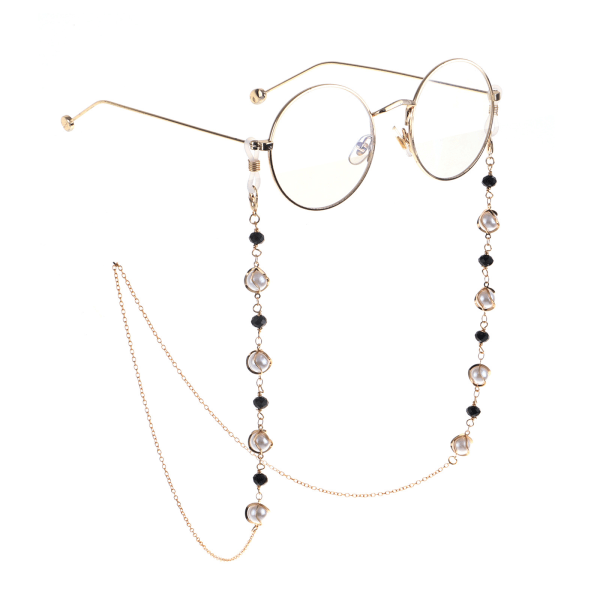 Glasses Chain for Women Pearl Eyeglass Chain Girls Pearl crystal Stylish Eye glass Chains