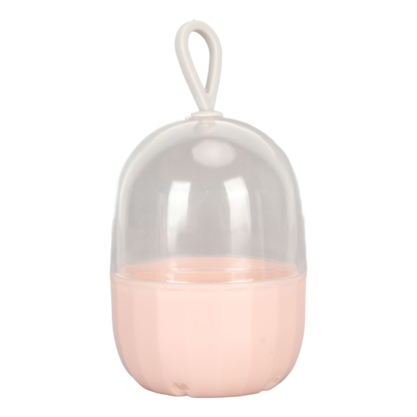 5 stk. Makeup Svamp Etui Transparent Multifunktionel Bærbar Beauty Egg Opbevaringsboks til Øreringe Halskæder