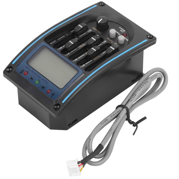 5-bånds gitarpickup LCD-equalizer tuning justerbar musikkinstrumenttilbehør