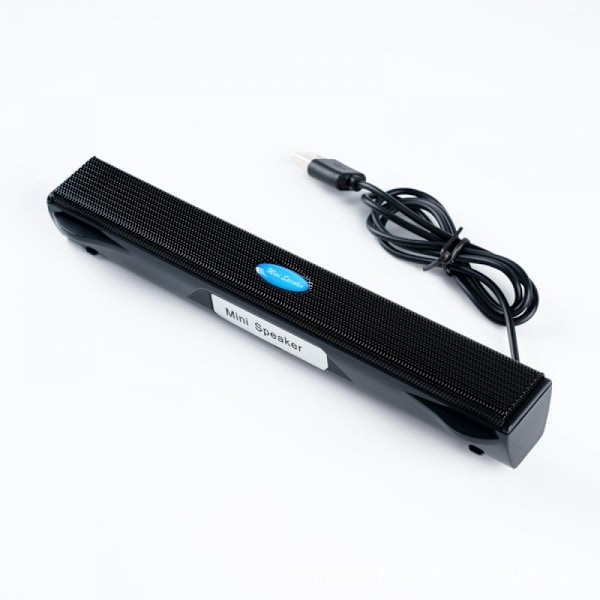 Trådløs Mini Bærbar USB-høyttaler Musikkspiller Forsterker Høyttaler Stereo Lydboks for Datamaskin Desktop PC Bærbar PC