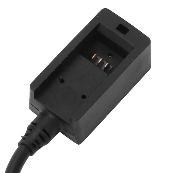 Plastik Sort Smart USB-interface Hurtigopladning Kamera Batteri Opladerkabel Opladertilbehør til DJI OSMO ACTION