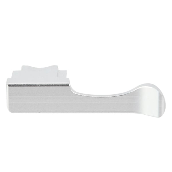 Hållbar tumgrepp i aluminiumlegering för FUJI X E2S E2/E1 X A3/2/1/X Pro2/1 X M1-kamera (silver)