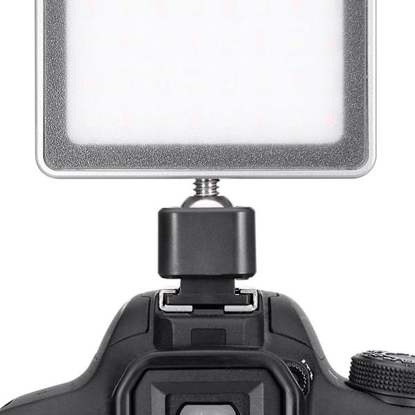 Ulanzi LED-fotograferingsljusstativ kulledsfäste blixtskoadapter för kamera 1/4 tumsskruv
