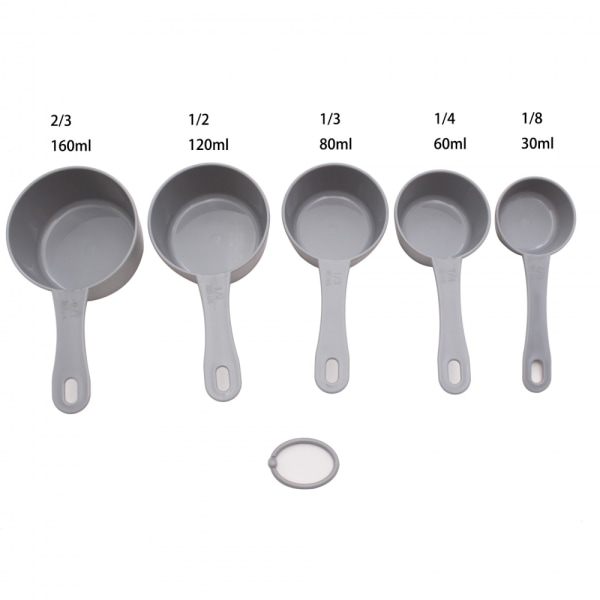 Kök Plastsked Mätkopp Set Om 17 Bitar, Kök Kreativ Bakset, Allmänt Använd I Kök Bakning Och Smaksättningsverktyg
