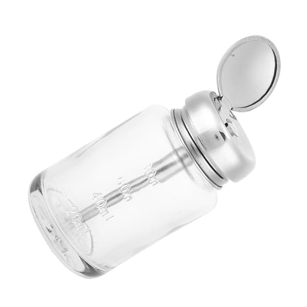 Profesjonell neglelakkfjerner dispenser gellakkfjerner tom beholder manikyr tilbehør 80ml