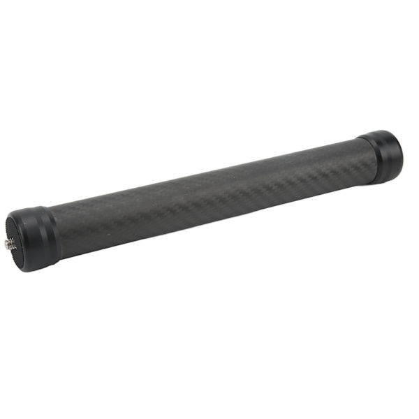 25cm kamerastabilisator förlängningsstång i aluminiumlegering kolfiber 33mm diameter 1/4in pinne för Ronin S