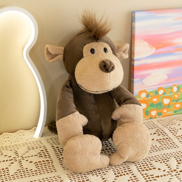 Cute Plush Doll Jungle Animal Doll Doll-monkey（50cm）