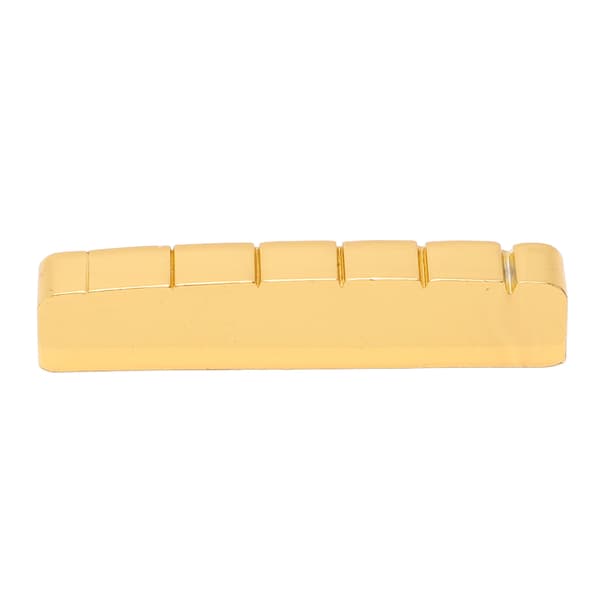 42mm förskårad mutter 6 strängar akustisk gitarr mutter ersättning stränginstrument tillbehör