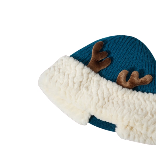 Tomtehatt Beanie Vinter Älghatt beige1