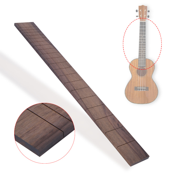 Gitarrgreppbräda i rosenträ 41 tum 20-band greppbräda akustisk gitarr instrumenttillbehör