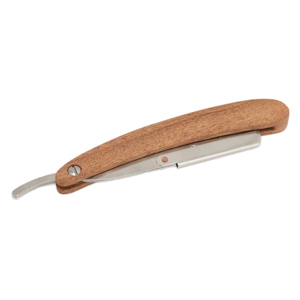Retro lige barberkniv i rustfrit stål til mænd og kvinder