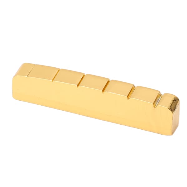 42mm förskårad mutter 6 strängar akustisk gitarr mutter ersättning stränginstrument tillbehör