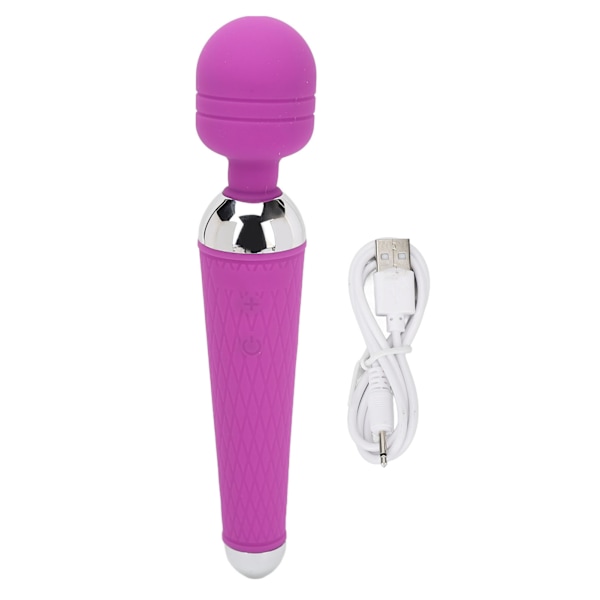 Handheld Personal Massager Muscle Relaxation Cordless Rechargeable Low Noise Waterproof Vibrator Wand