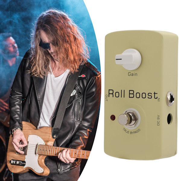 Clean Boost Up Pedal Klassisk A Kredsløb Sand Bypass Elektrisk Guitar Effekter JF‑38