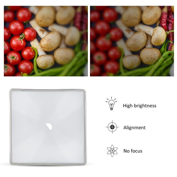 Til Hasselblad 6X6 DSLR-kamera Split Image Fokusskærm