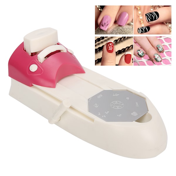 Nagelkonstskrivare Nagelkonstmönster Stämpel Manikymaskin Stämpel DIY Kit Set