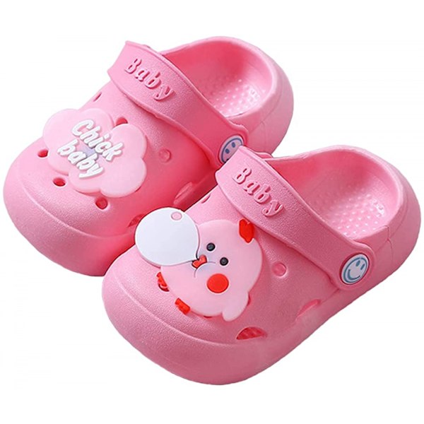 Sandaler Pojkar Flickor Söta Seriefigurer   Barn Tofflor  Barnens Tofflor För Sommaren ------Rosa（29-30）