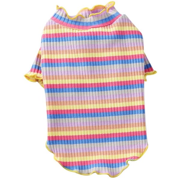 Husdjurskläder för hundvalp, T-shirt, söt pyjamas, vinterkläder för husdjur, undertröja för hund (storlek XS)