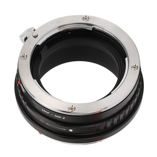 Objektivadapter med hög noggrannhet, objektivkonverteringsring för Minolta MAF för Alpha-objektiv till Nikon Z-bajonettkamera