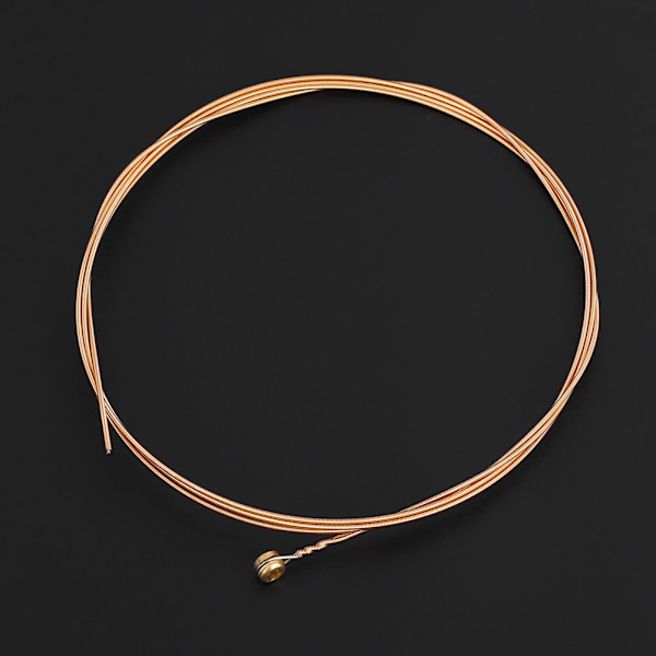 D-4th 032 Fosforbronze-viklede sekskantede stålkerne akustiske guitar enkeltstreng