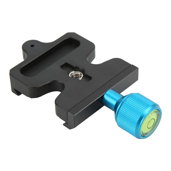 QR‑50C Quick Release Pladeadapter Holdbar Aluminiumlegering Stativ Kuglehoved Monteringsadapter