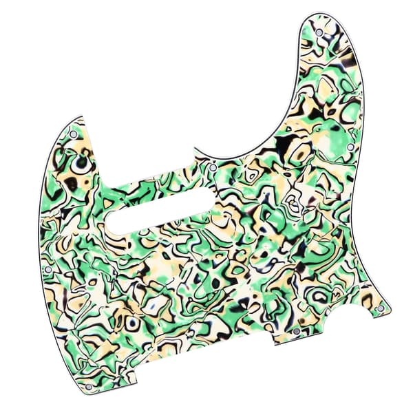 Akustisk gitarr plektrumskydd PVC hållbar elgitarr anti-scratch för TL Guard Plate GQ234 Fresh Green