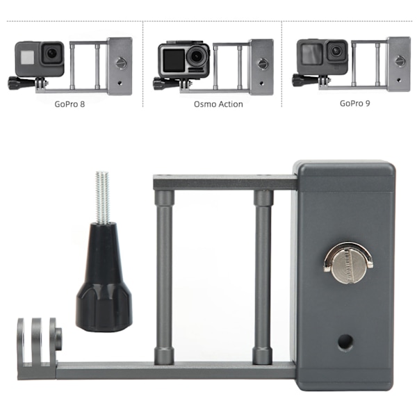 Sunnylife Kamerastabilisator Monteringsplatta Adapter för GoPro9/8/Osmo Action/Osmo Mobile 3/4