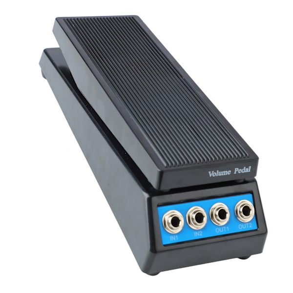 Volym Pedal Dubbel Kanal Professionell Elgitarr Effekt Stereo Volym Pedal Expression Singel Effektor