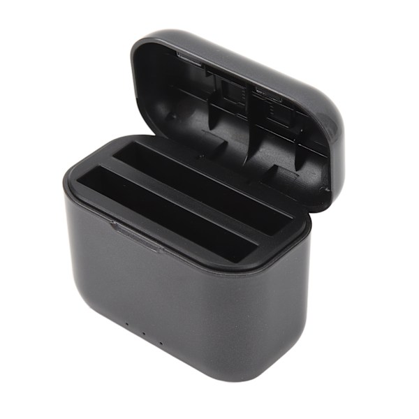 AX11 Batteriladdningshubb Snabbladdningsstation Bärbar 2-kanals Typ C-kabel Förvaringsväska Bärlåda med kortplatser för ONE X2-batteri