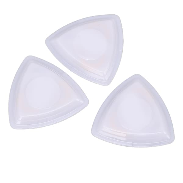 3 st LED-gitarrplektrum, vita, gröna, lila, lysande plektrum för elgitarr, akustisk gitarr, bas, ukulele