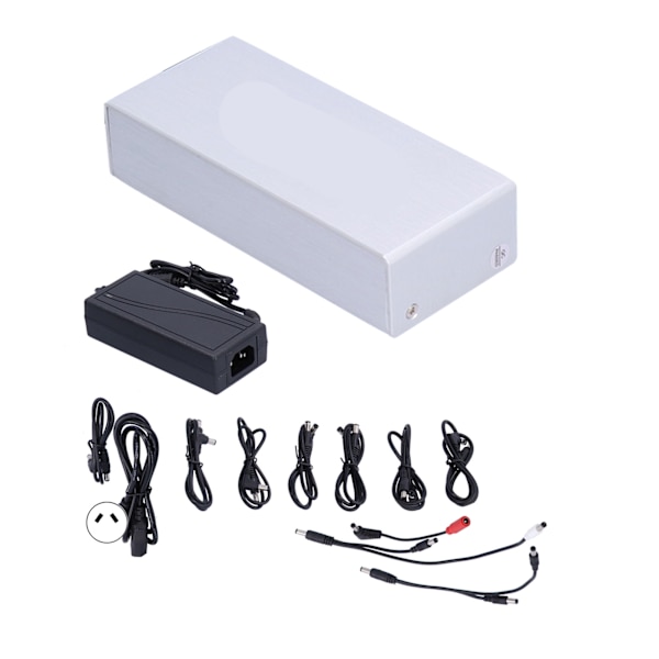 Gitarr Effekt Pedal Strömförsörjning Integrerad Enstaka Spänningsstabilisering Lågbrus Isolering -240V