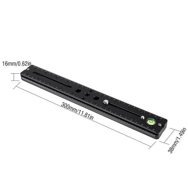 BPL-300 Rail Nodal Slide Plate Aluminiumlegering Quick Release Klemme Til Kamera