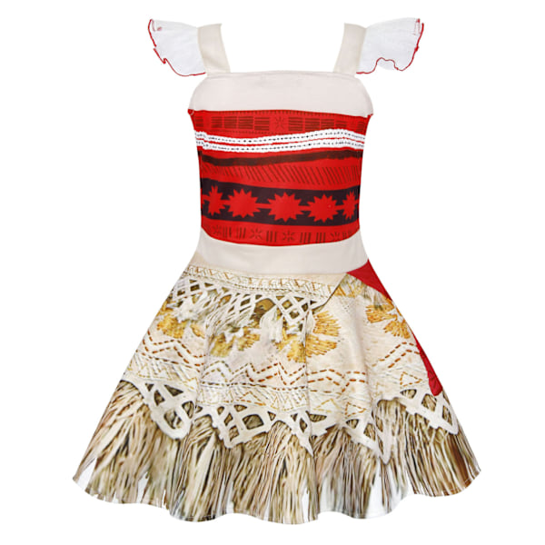 KumSoomliy Havsprinsessa Kostym Barn Världsbokdagen Utklädningskostymer för Flickor Äventyr Halloween Födelsedag Semester Cosplay Klänning 100CM