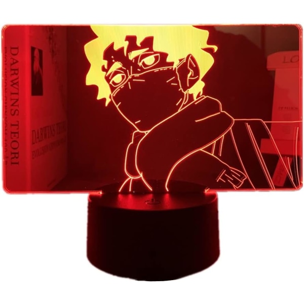 3D Illusion Anime Lampa Kiyoomi Sakusa Akryl Nattlampa 7/16 Färgförändring med fjärrkontroll Barnrumsinredning USB Bordslampa Semestergåva