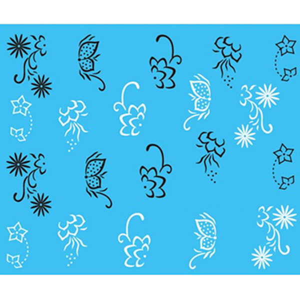 DIY Nail Art Manicure Fashionable Pattern Self-adhesive Stickers Decals Decoration XF1563