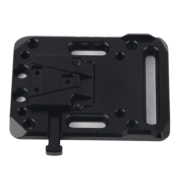 Full Metal V Mount Batteriplatta Bas CNC Anodiserad Bearbetning V Lock Batteri Snabbfrigöringsplatta Adapter