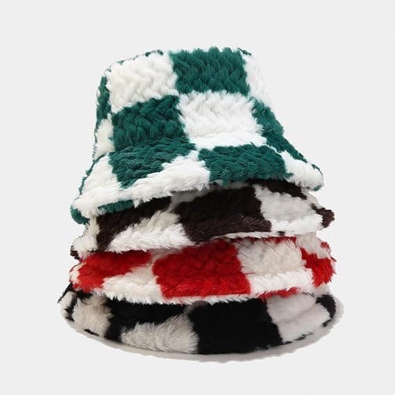 Dames Vinter Kunstig Pels Fuzzy Varmt Spandhat