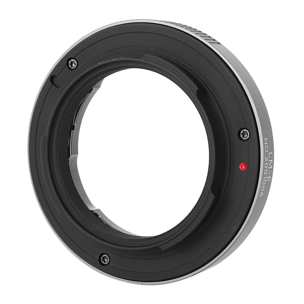 7Artisans M E Aluminium Magnesiumlegering Adapterring til Leica M Mount-objektiv til Sony E Mount-kamerahus