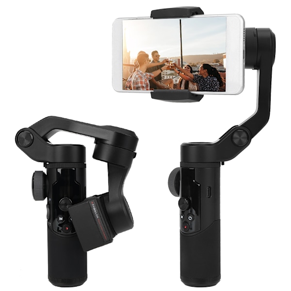 AOCHUAN SMART XR Telefon 3Axis Stabilisator Antishake Fällbar Smart Handhållen Kulled