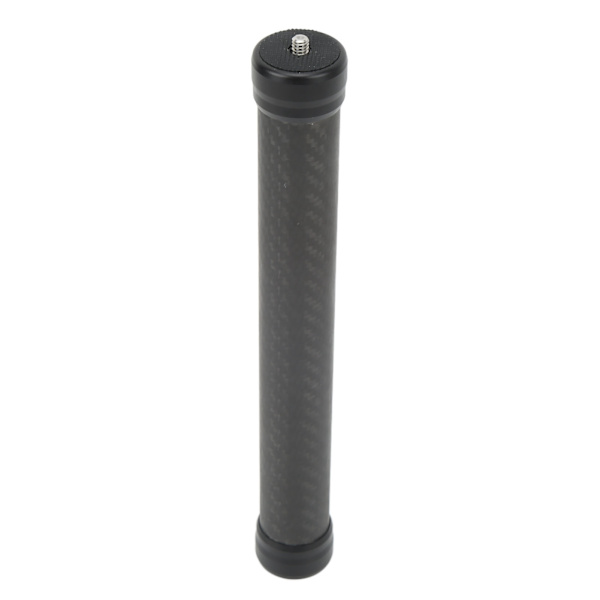25cm kamerastabilisator förlängningsstång i aluminiumlegering kolfiber 33mm diameter 1/4in pinne för Ronin S