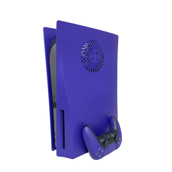 Vent Heat PS5- cover PS5- case ABS anti-scratch Ventilation Värmeavledning PS5- cover(skivversion) lila