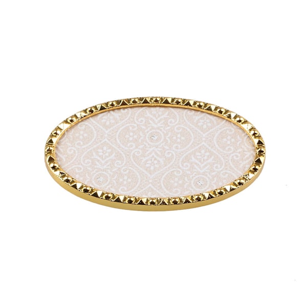 Mini Lyxlegering Rhinestones Nagelkonst Salong Display Ställ Rack Board Nagelkonstplatta (9#)