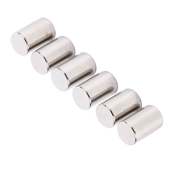 6 st elektrisk gitarr polpjäxa metall professionell pickup slug stång för basgitarr
