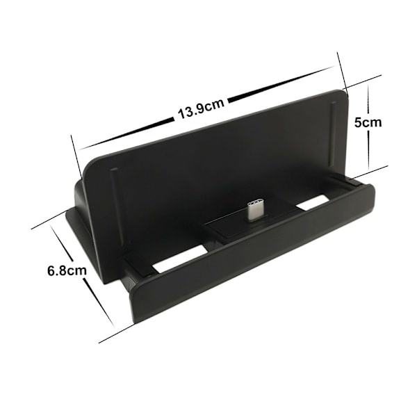 Switch Lite -laturijalusta | Mini-latausnäyttöasema USB Type C -portilla Nintendo Switchille/Switch Lite -käsikonsolille