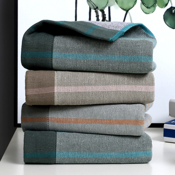 Handdukar 3-pack badlakan - Extraabsorberande - 100 % bomull - 13\" x 30\" - Handdukar för badrum - Badhanddukar Duschhanddukar