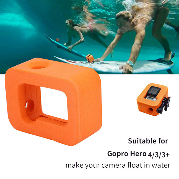 Mjukt Silikon Kamerahölje Bur Protector Flytande Skydd för Gopro Hero 4/3/3+