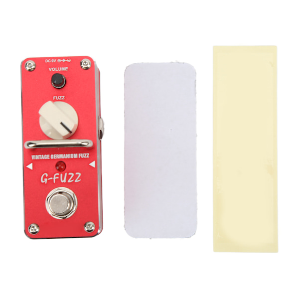 Gitarreffektpedal G FUZZ Analog True Bypass Control Bærbar Instrument Tilbehør