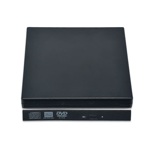 Bärbar 12,7 mm optisk drivenhetsbox USB mobilt kit USB2.0 notebook extern SATA seriell port