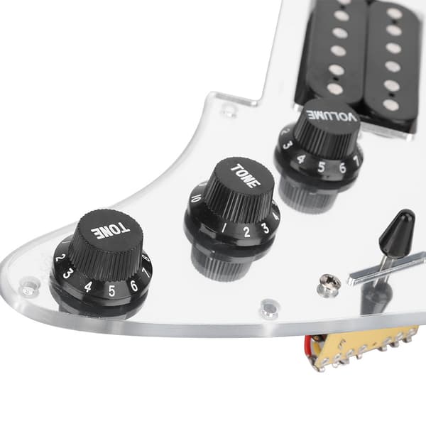 11 Håls Laddad Prewired Pickguard Pickups Set Tillbehör För Elgitarr